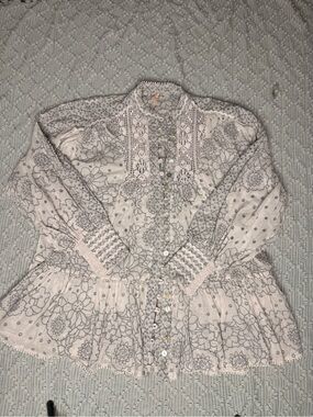 NWOT Free People Boho Florida Tunic